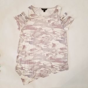 Rock & Republic Cold Shoulder Top